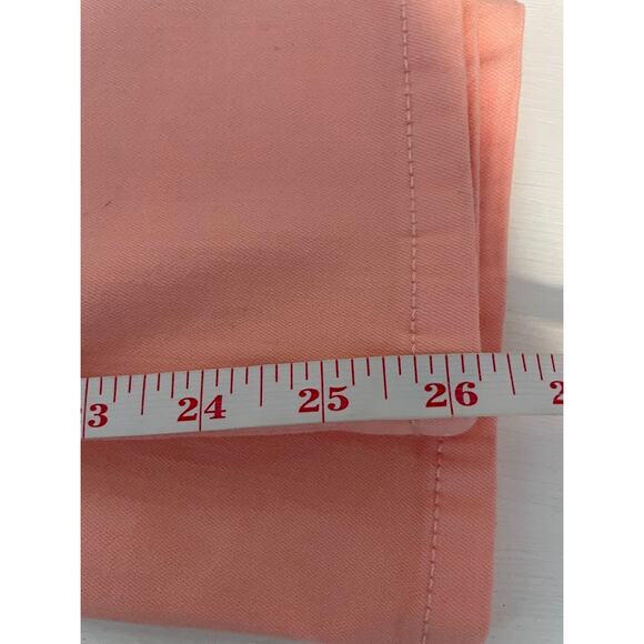 Ana Orange Preppy Pants Womens Size 16 Skinny Leg Ankle Peach Khakis Trousers - Picture 12 of 12